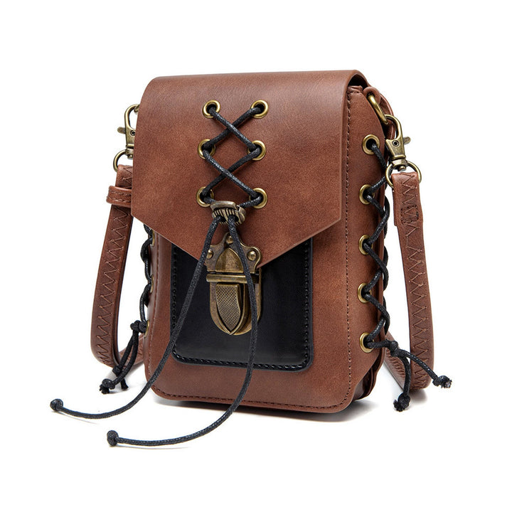 WorldNorse Vintage Laced Buckle Crossbody Pouch Bag  - image 4