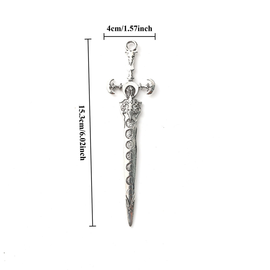 WorldNorse Crescent Viking Sword Hairpin - image 4