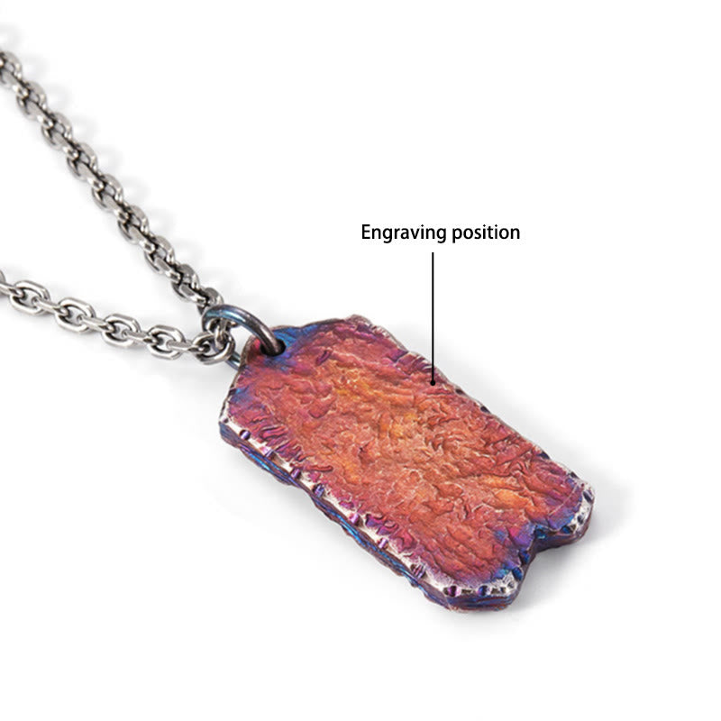 WorldNorse Handcrafted 999 Silver Celestial Planet Engraved Necklace - With Chain - YES PLEASE - image 5