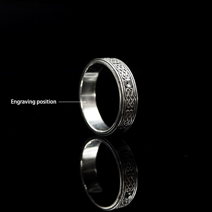 WorldNorse Handcrafted 925 Silver Celtic Knot Ring - AU Size Z+1 (US 14) - YES PLEASE - image 7