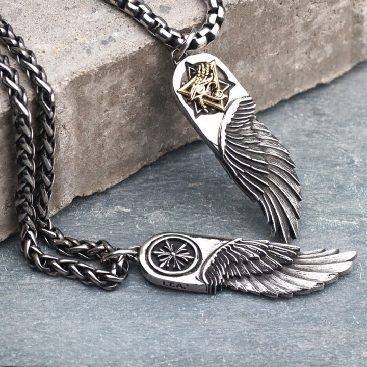 WorldNorse Eye of Horus Wing Necklace - image 6