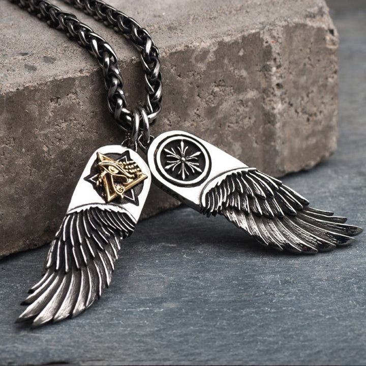 WorldNorse Eye of Horus Wing Necklace - image 7