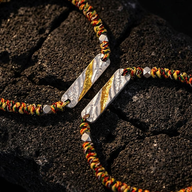 WorldNorse Handcrafted 999 Silver Glacier Vein Bracelet - image 6