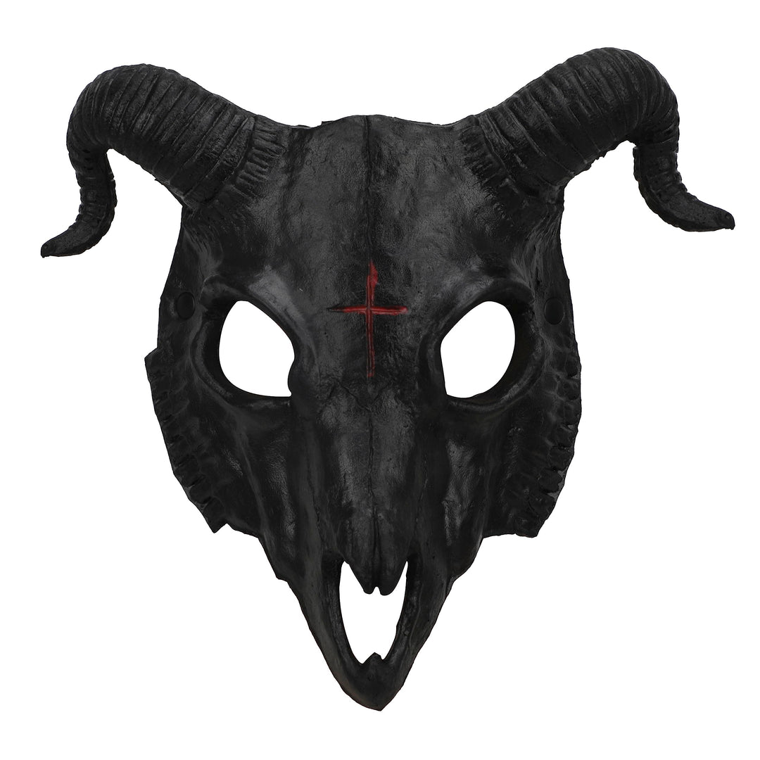 WorldNorse Gothic Goat Skull Head Mask for Cosplay Halloween Decor Prop - image 7