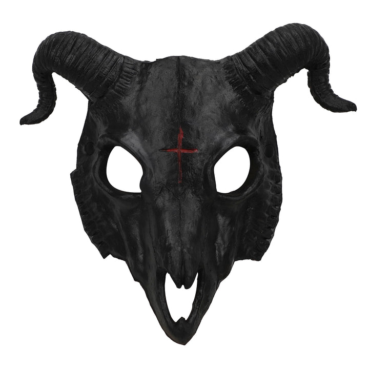 WorldNorse Gothic Goat Skull Head Mask for Cosplay Halloween Decor Prop - image 7